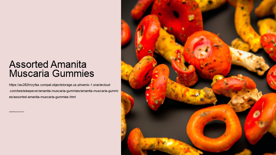 Assorted Amanita Muscaria Gummies