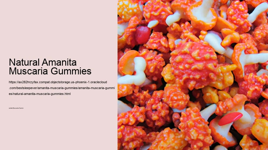 Natural Amanita Muscaria Gummies