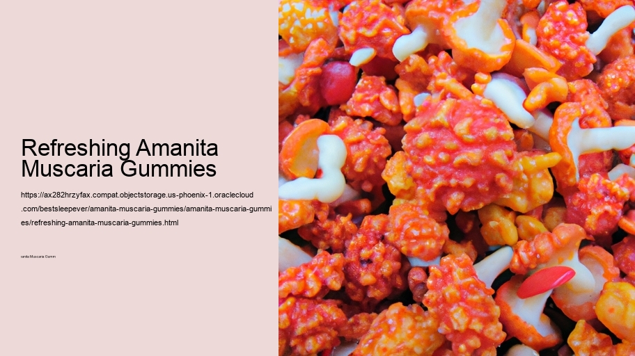 Refreshing Amanita Muscaria Gummies
