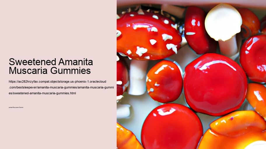 Sweetened Amanita Muscaria Gummies