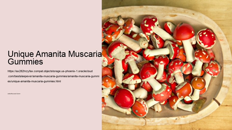 Unique Amanita Muscaria Gummies