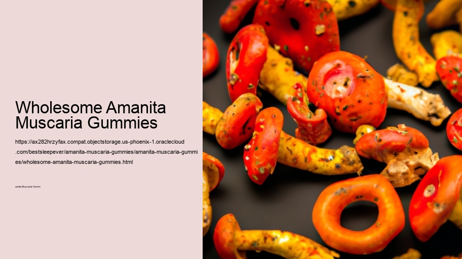 Wholesome Amanita Muscaria Gummies