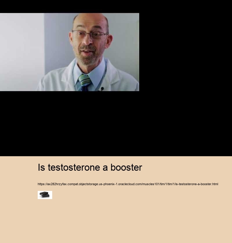 is testosterone a booster